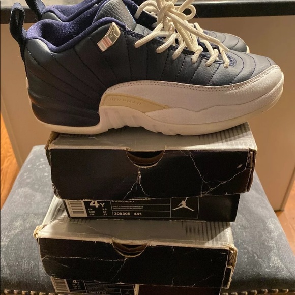Air Jordan 12 low obsidian 2004 version OG box - Picture 3 of 8